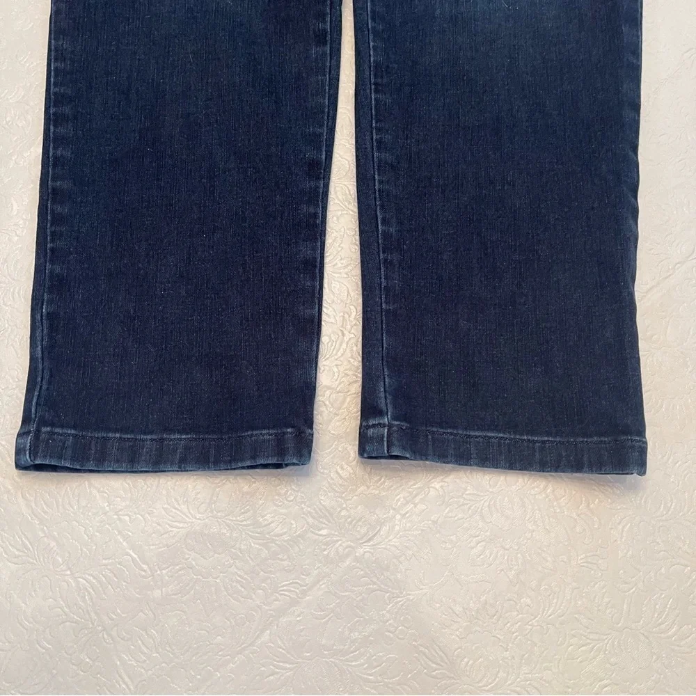 Soft Surroundings Pull-on Skinny Straight Leg Ankle Length Jeans Large